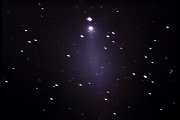 Image of Comet 17/P Holmes during full moon