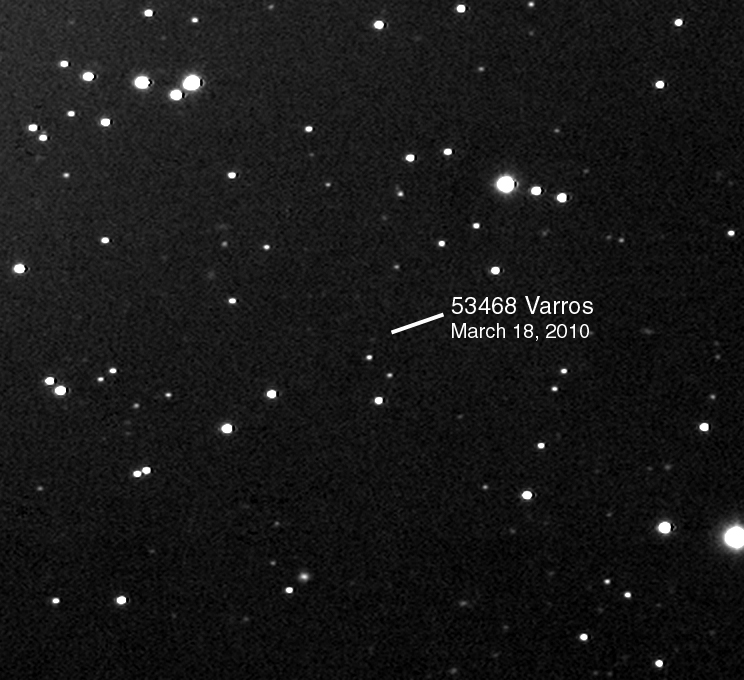 asteroid 53468 Varros Mar 18, 2010