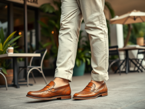 gvarros.com | Outfituri cu pantaloni office și pantofi bej