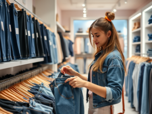 gvarros.com | Cum să porți fusta de blugi cu un cardigan